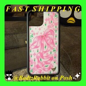 Pink Bow iPhone 14 Phone Case | CROQUETTE BOW | KAWAII